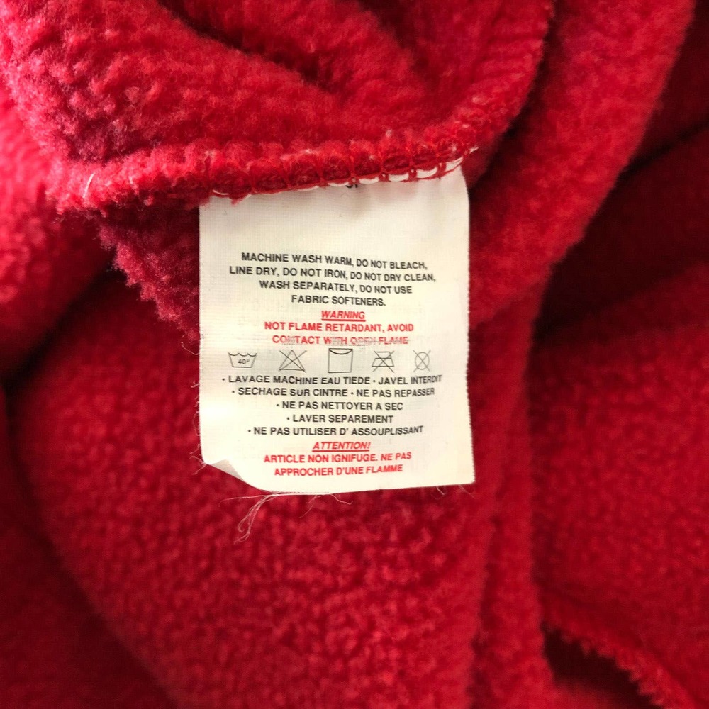 Patagonia Synchilla Snap-T Fleece Pullover Red Men's Size Large - Picture 5 of 7